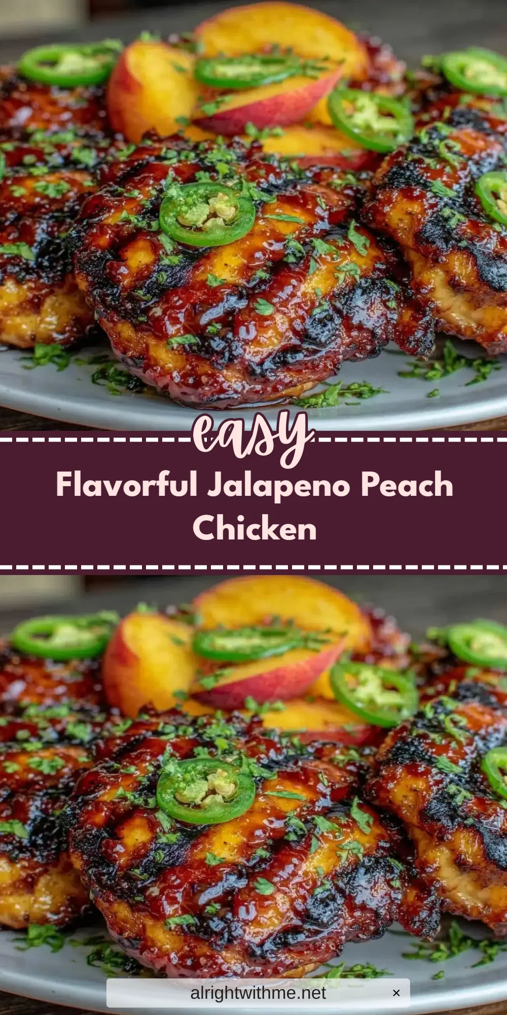 Flavorful Jalapeno Peach Chicken