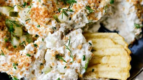 Fried Pickle Ranch Dip
