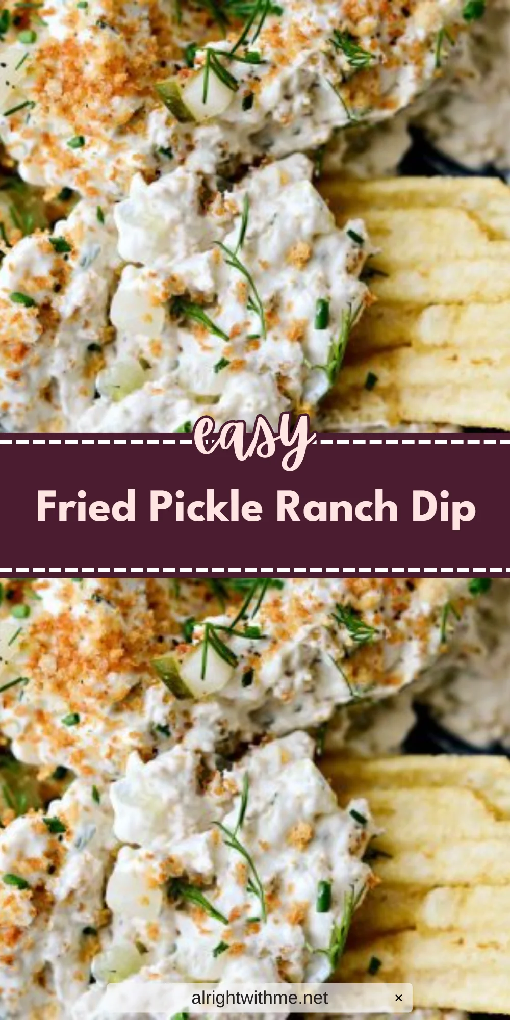 Fried Pickle Ranch Dip