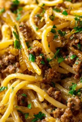 Delicious garlic butter beef pasta served in a bowl.