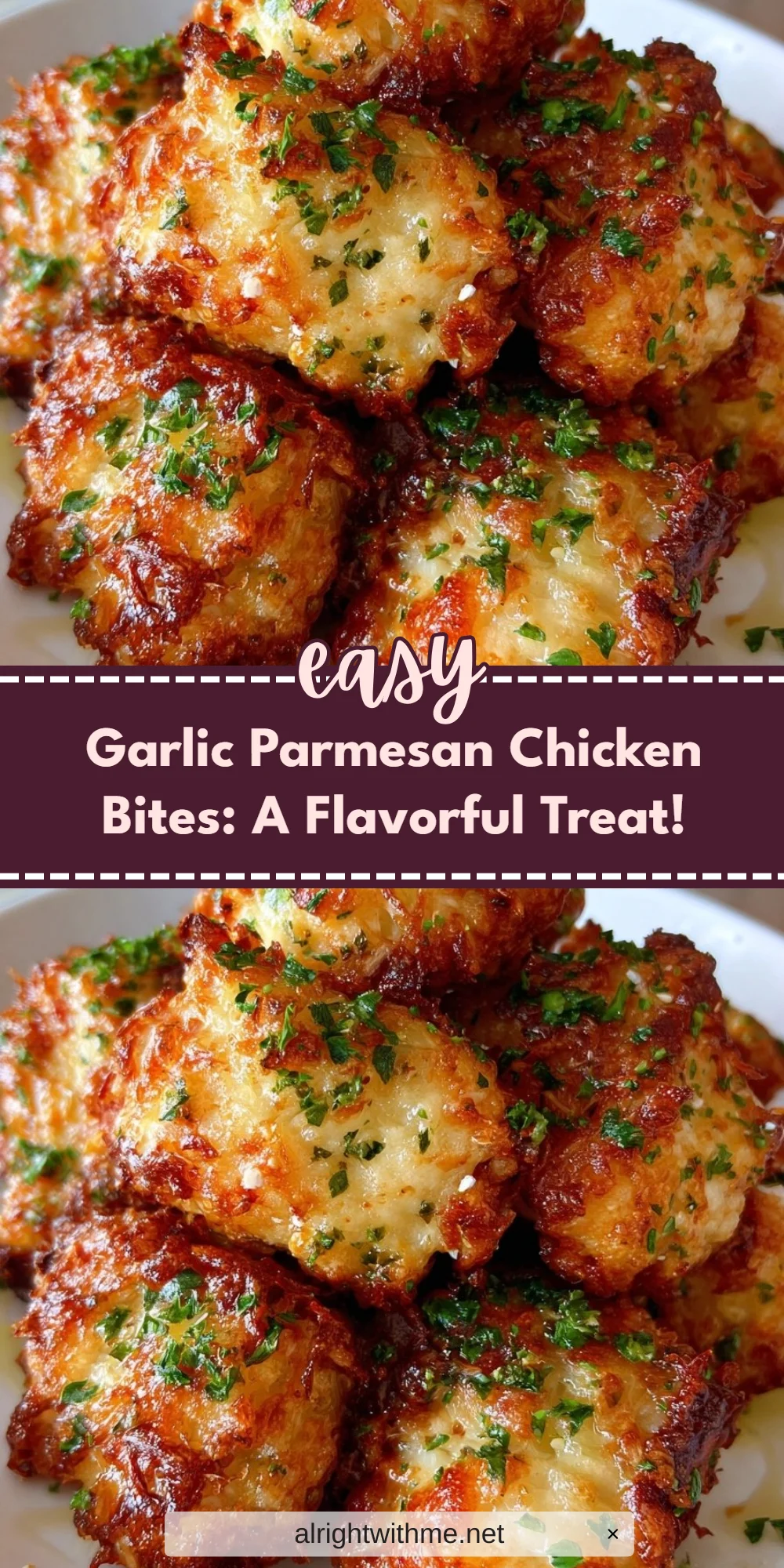 Garlic Parmesan Chicken Bites: A Flavorful Treat!