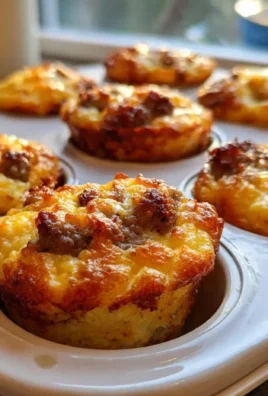 High-Protein Pancake Sausage Mini Muffins with 12g protein per serving