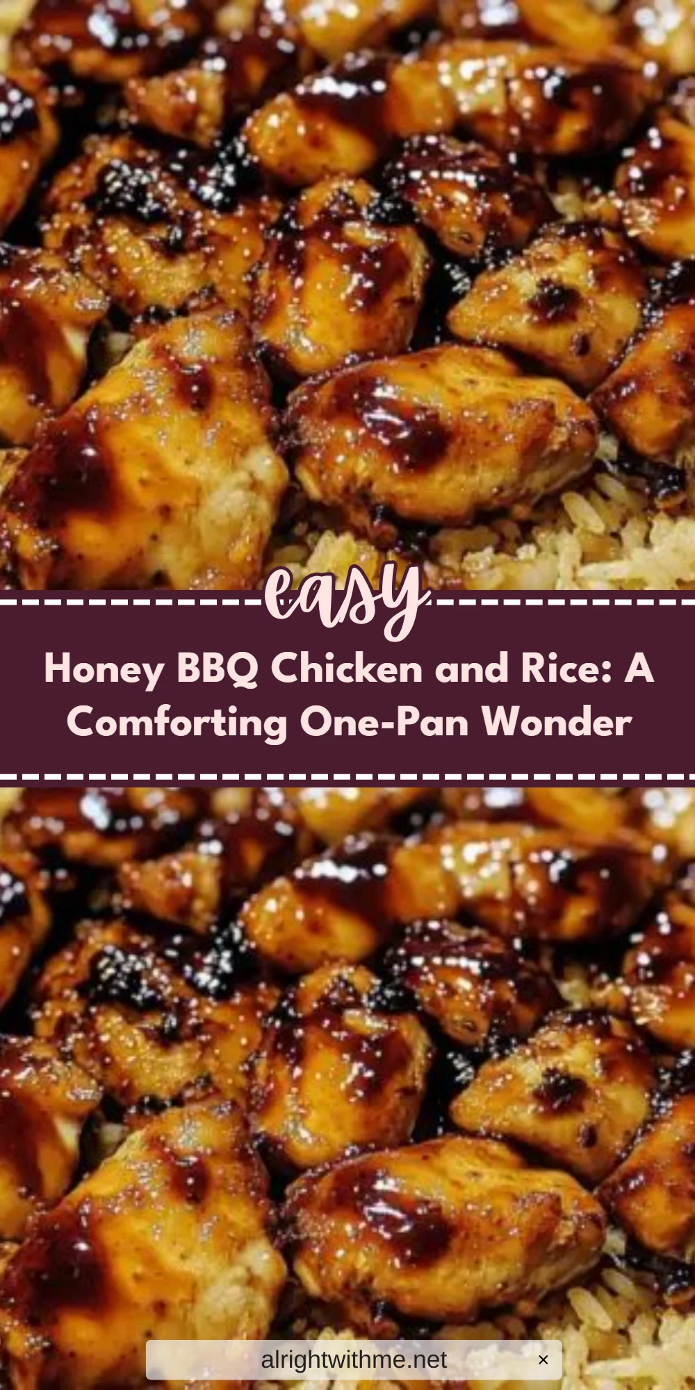 Honey BBQ Chicken and Rice: A Comforting One-Pan Wonder