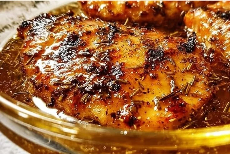 Juicy grilled chicken marinated for BBQ