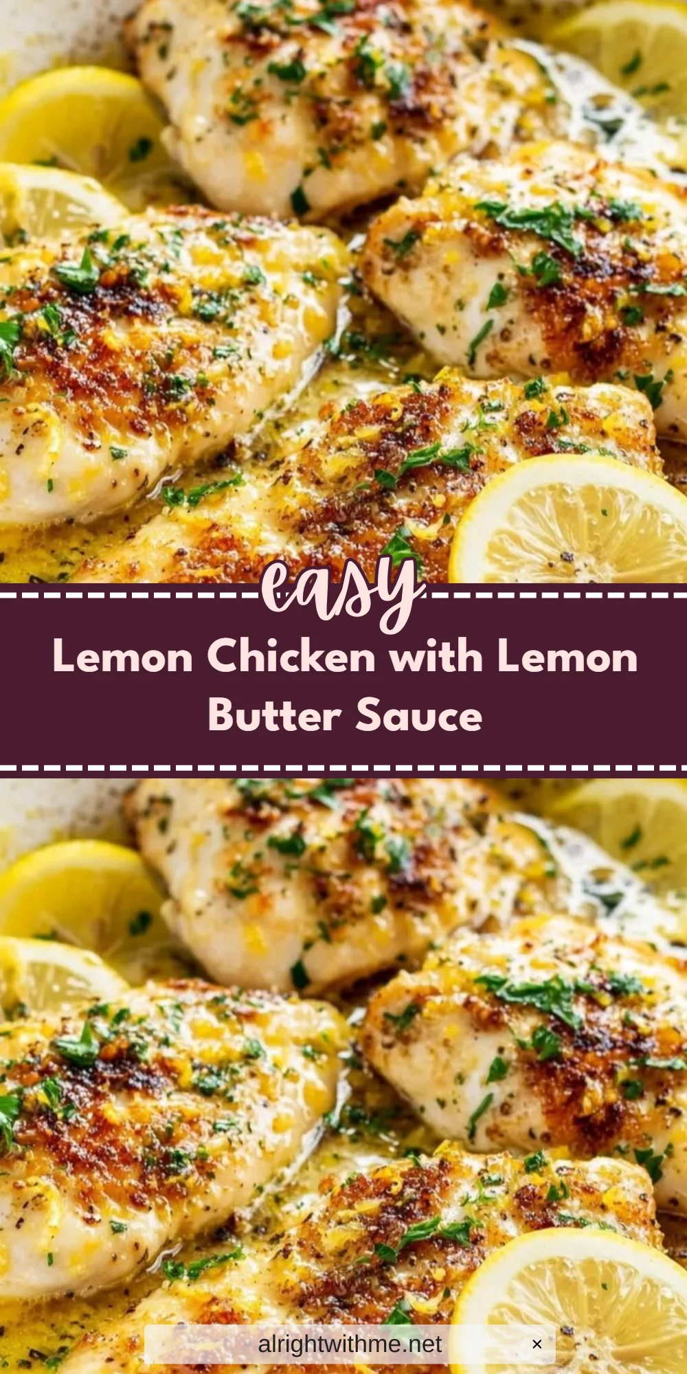 Lemon Chicken with Lemon Butter Sauce