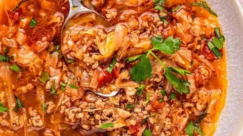 Low Carb Cabbage Soup