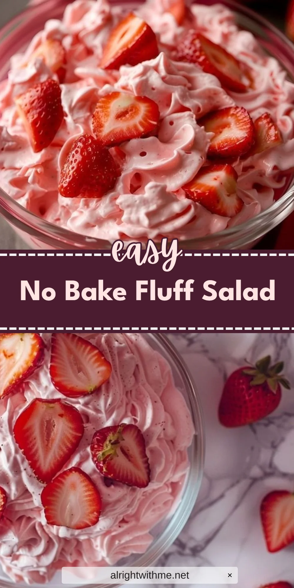 No Bake Fluff Salad