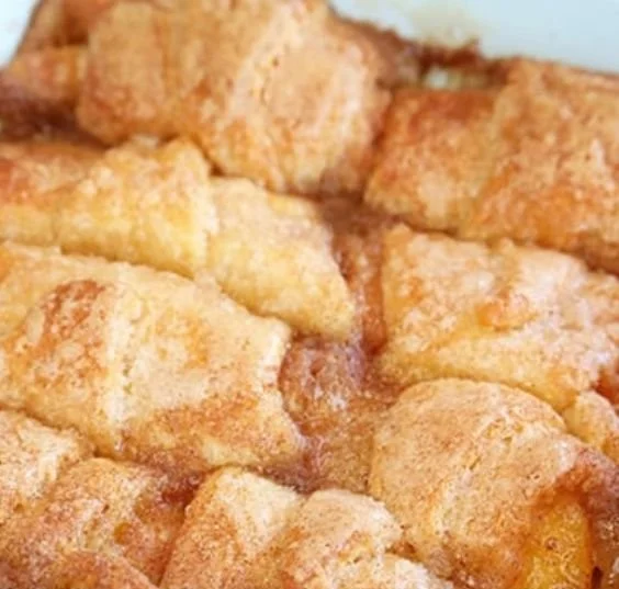 Peach Cobbler Dumplings