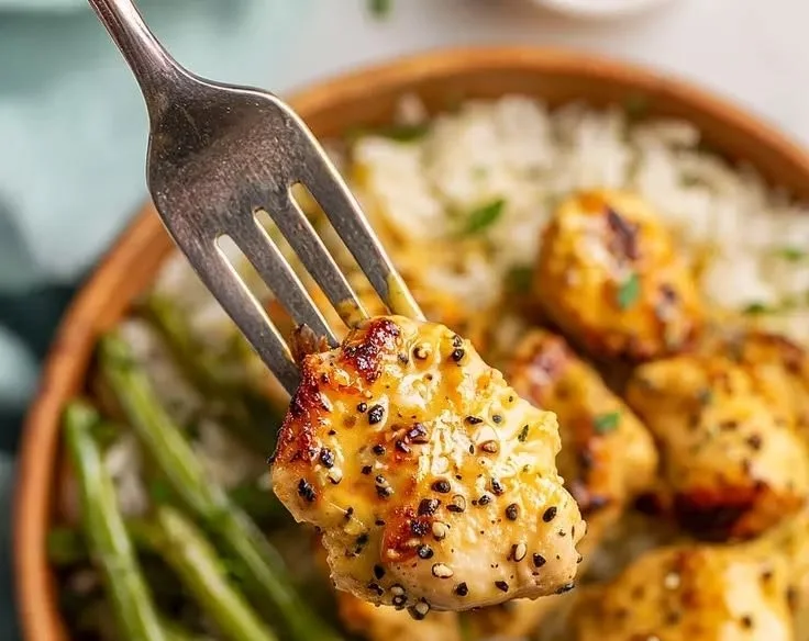 Perfect Honey Mustard Chicken Bowls