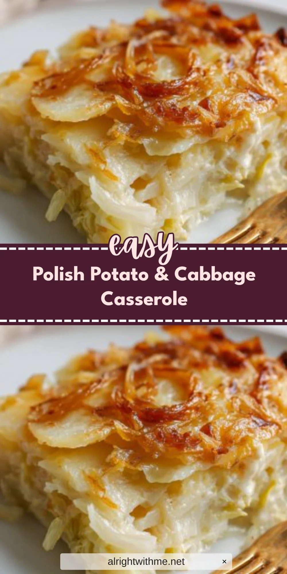 Polish Potato & Cabbage Casserole