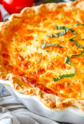 Delicious Southern Tomato Pie made with fresh tomatoes and herbs