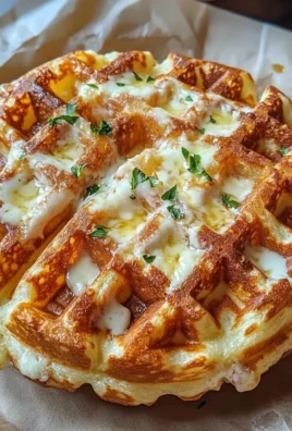 Delicious cottage cheese chaffle ready to serve on a plate